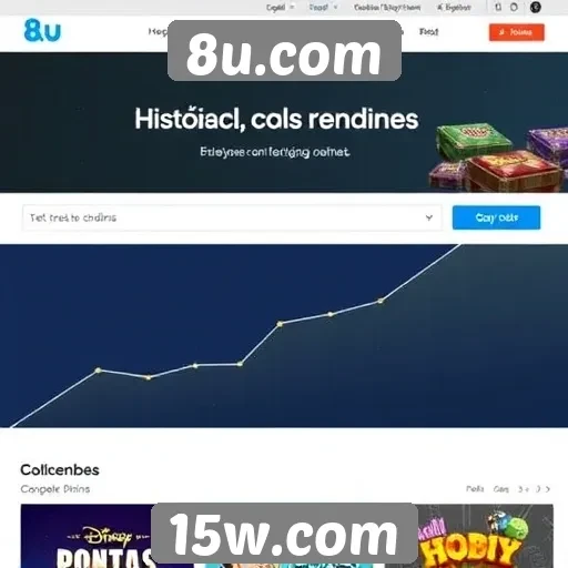 Histórico de crescimento do site 8u.com