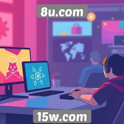Impactos dos jogos online na comunidade de 8u.com